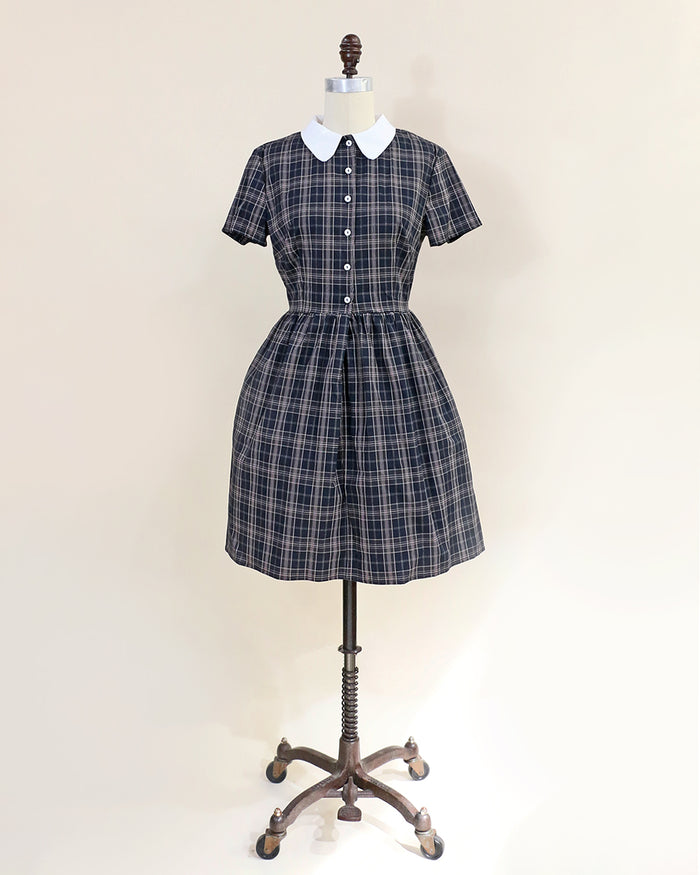 ACADEMY - Black plaid