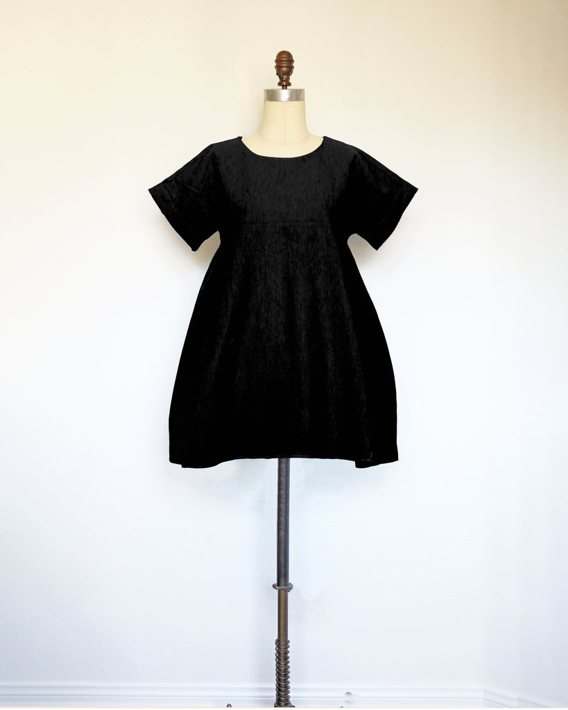 :: Handmade :: WEEKEND Dress in Matcha Linen